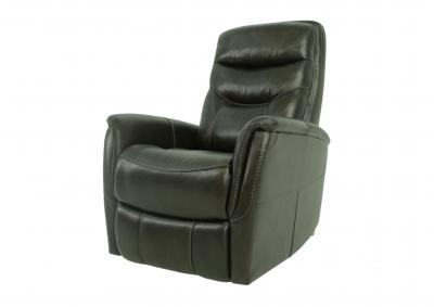 ANTONIO ESPRESSO LEATHER POWER SWIVEL RECLINER,CHEERS