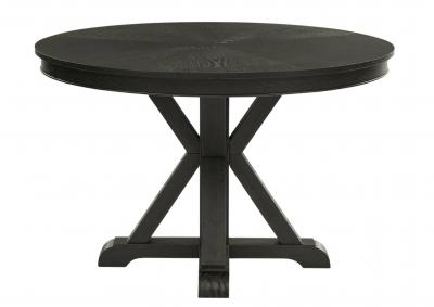 Image for RYLIE BLACK DINING TABLE