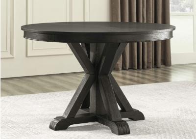 RYLIE BLACK DINING TABLE,STEVE SILVER COMPANY