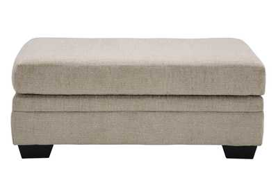 Image for STONEMEADE TAUPE OTTOMAN