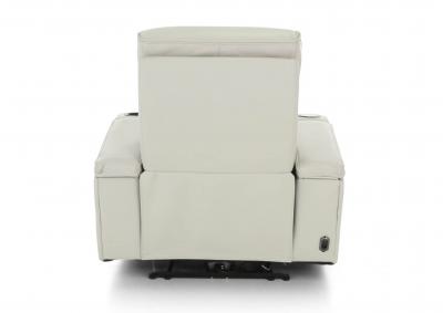 CALLIX FOG LEATHER P2 POWER RECLINER WITH LIGHTS,CHEERS