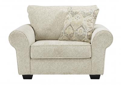 Image for HAISLEY IVORY OVERSIZED CHAIR