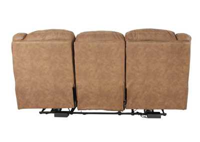 HAYGEN ALMOND 1P POWER SOFA,HOMESTRETCH