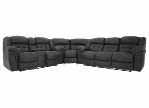 HAYGEN CHARCOAL 3 PIECE SECTIONAL,HOMESTRETCH