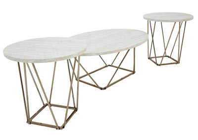 TARICA 3 PIECE OCCASIONAL TABLE SET,ASHLEY FURNITURE INC.