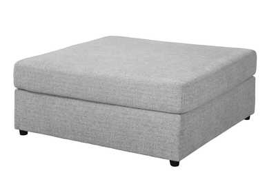 Image for JAMESON ECRU OTTOMAN
