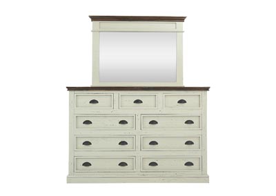 Image for FIFTH AVENUE TWO TONE DRESSER & MIRROR