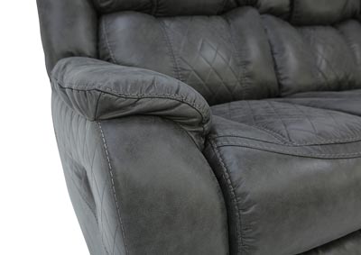 CASON STEEL RECLINING SOFA,HOMESTRETCH