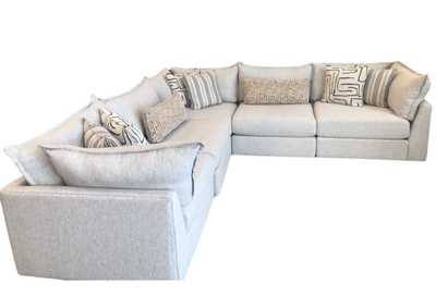 Image for DURANGO PEWTER 5 PIECE SECTIONAL