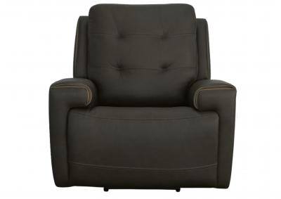Image for IRIS CHARCOAL POWER RECLINER P2