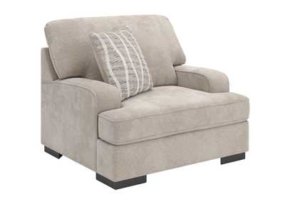 Image for HIGH PROFILE TAUPE OVERSIZED CHAIR