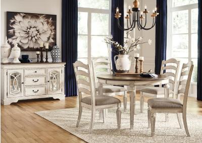 REALYN LADDERBACK 5 PIECE DINING SET,ASHLEY FURNITURE INC.