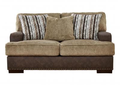 Image for ALESBURY CHOCOLATE LOVESEAT