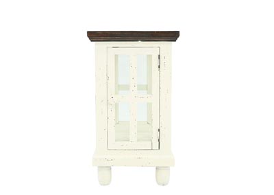 Image for LANTERN WHITE ACCENT TABLE