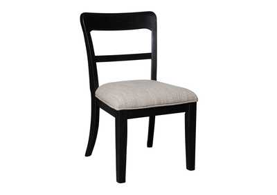 CHADWORTH BLACK SIDE CHAIR,ASHLEY FURNITURE INC.