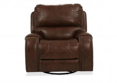 Image for KEILY BROWN SWIVEL GLIDER RECLINER