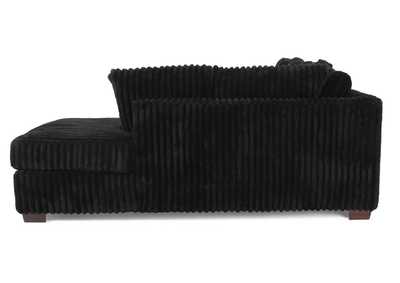 RANGER BLACK 2 PIECE SECTIONAL,FURZ