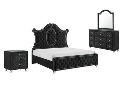 Image for CAMEO BLACK QUEEN BEDROOM