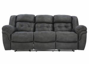 Image for HAYGEN CHARCOAL RECLINING SOFA