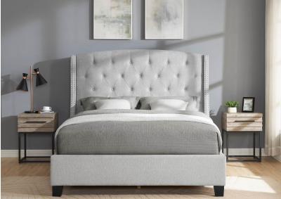 EVA DOVE KING BED,CROWN MARK INT.