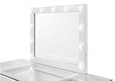 AVERY WHITE VANITY WITH LED MIRROR,CROWN MARK INT.