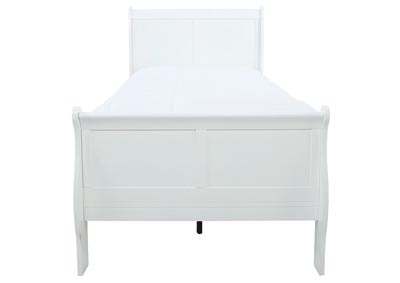 Image for LOUIS PHILIP WHITE TWIN BED