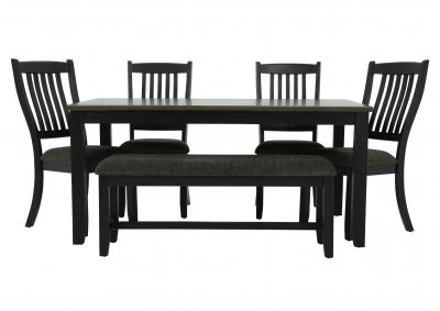 Image for JORIE 6 PIECE DINING TABLE SET