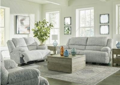 MCCLELLAND GRAY RECLINING SOFA,ASHLEY FURNITURE INC.