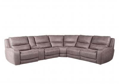 Image for HENLEY SLATE 6 PIECE POWER RECLINING SECTIONAL