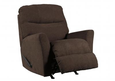 MAIER II WALNUT ROCKER RECLINER,ASHLEY FURNITURE INC.