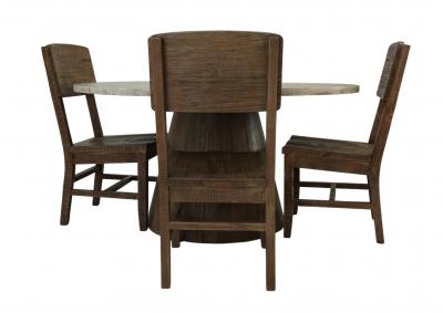 SAHARA 5 PIECE ROUND DINING SET,INTERNATIONAL FURNITURE DIRECT, LLC