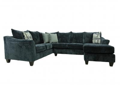 CAPTIVATE LAPIS 3 PIECE SECTIONAL,AFFORDABLE FURNITURE