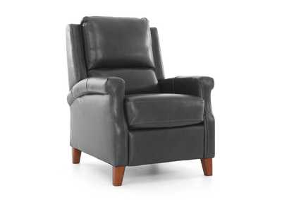 CARENTON BLUEBERRY LEATHER PUSH BACK RECLINER,CHEERS