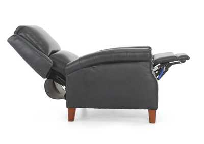 CARENTON BLUEBERRY LEATHER PUSH BACK RECLINER,CHEERS