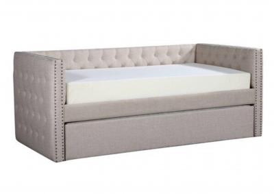 Image for TRINA IVORY DAYBED WITH TRUNDLE