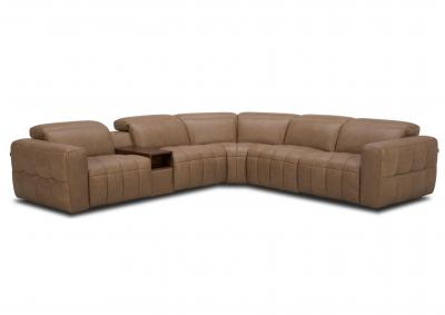 Image for YORK SAND 6 PIECE POWER SECTIONAL