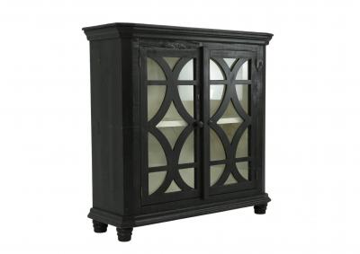 PARK AVENUE BLACK/WHITE CABINET,ARDENT HOME