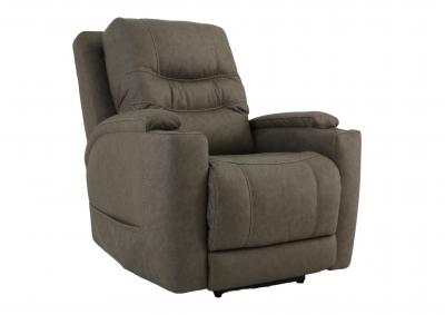 TURBO GREY 3P POWER RECLINER,HOMESTRETCH