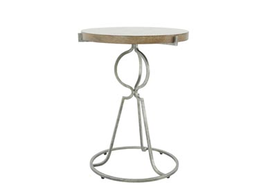 Image for RUSTIC PATINA SAND END TABLE