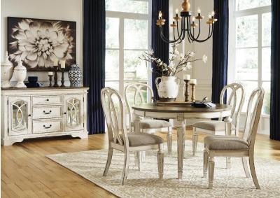 REALYN RIBBONBACK 5 PIECE DINING SET,ASHLEY FURNITURE INC.