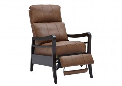 RYBERSON MUSHROOM LEATHER 3 WAY RECLINER,BEST CHAIRS INC