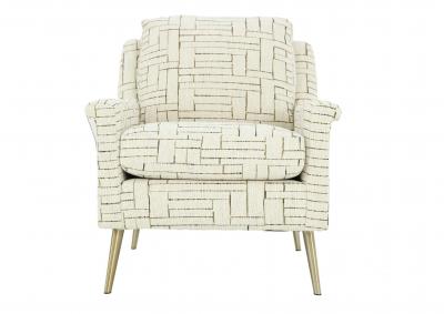 Image for DACEY BISQUE ACCENT CHAIR