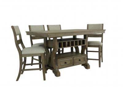 Charthouse counter height online dining table