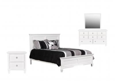 TAMARACK WHITE KING BEDROOM,NEW CLASSIC HOME FURNISHING II