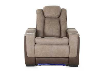 Image for LANTANA ROCKY GREY/BROWN 2P POWER RECLINER