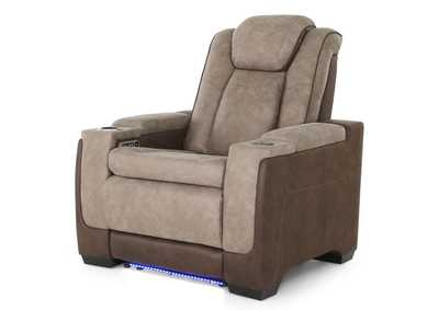 LANTANA ROCKY GREY/BROWN 2P POWER RECLINER,ELEMENTS INTERNATIONAL GROUP, LLC