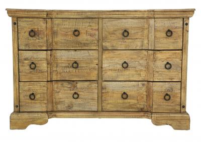Image for ST THOMAS WOOD TOP DRESSER
