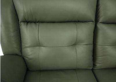 NEWBURY STONE LEATHER 1P POWER LOVESEAT,CHEERS