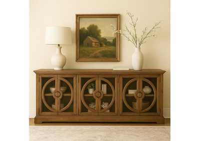 EVERTON SMOOTH PECAN CONSOLE,ARDENT HOME