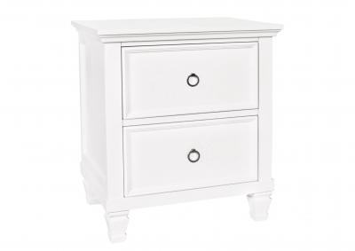 TAMARACK WHITE NIGHTSTAND,NEW CLASSIC HOME FURNISHING II